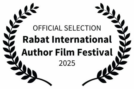 laurel logo official selection Rabat international Author Film Festival 2025